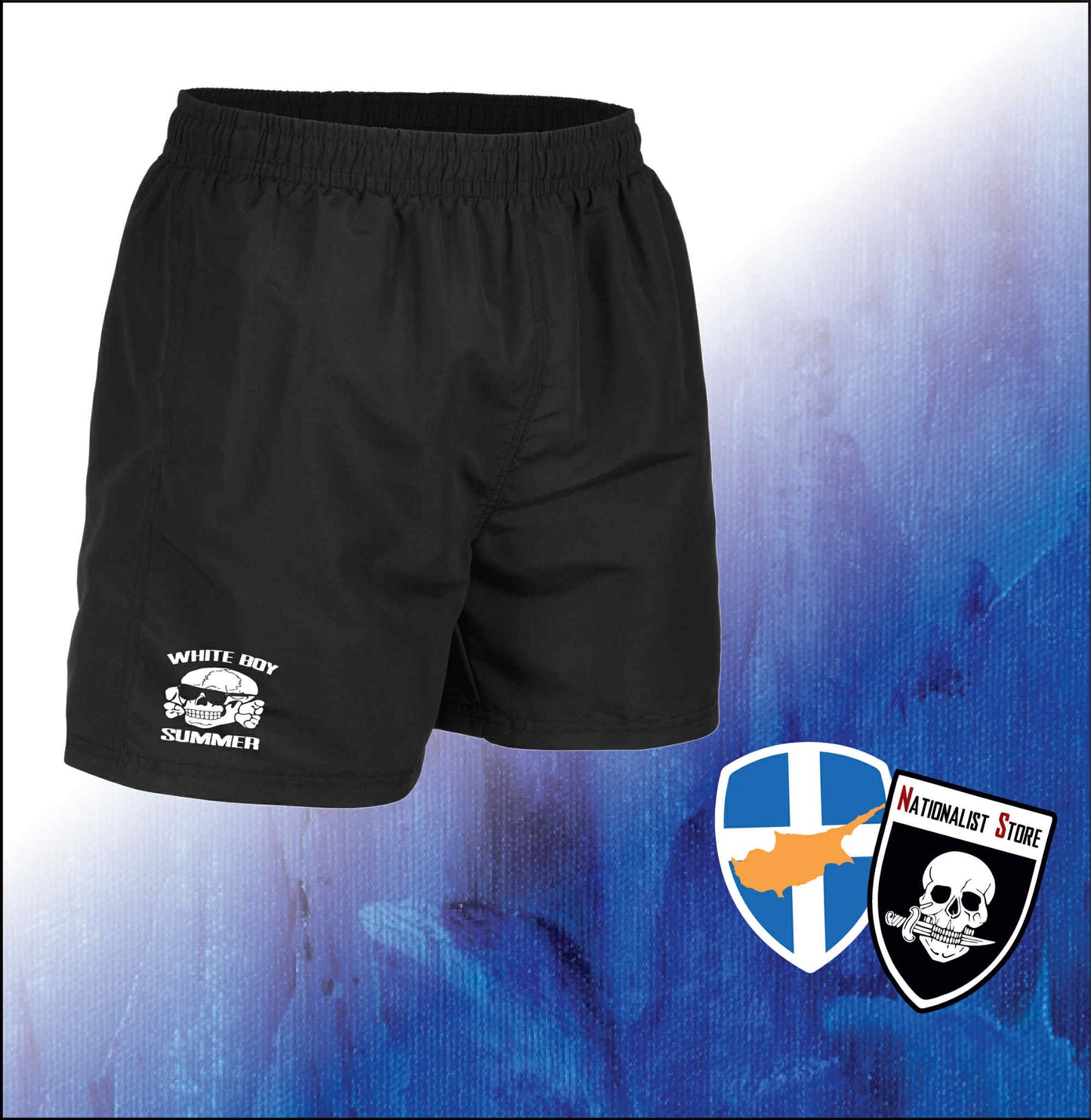 White Boy Summer Swim Shorts